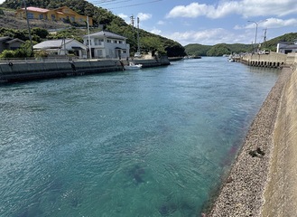 対馬中部・大船越瀬戸