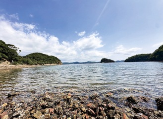 芋崎浜からの眺め