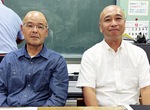 杉野さん(左)と五十嵐校長