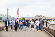 愛犬と園内を駆け回れ