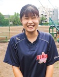 日大藤沢高校野球部河野優良さん（3年）