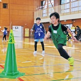 「今だ、隙あり！」