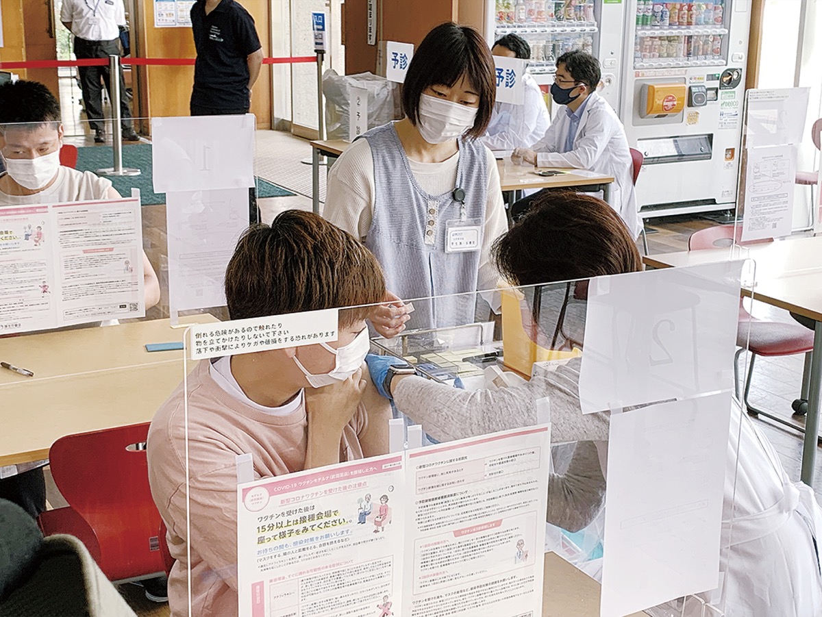 湘南工科大 大学生らにワクチン接種 ８月上旬まで１７００人想定 藤沢 タウンニュース