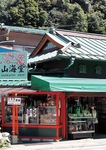 旧店舗の屋根を使う山海堂商店