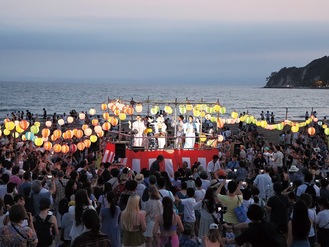 過去最多の来場があった昨年の盆踊り