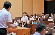 小中学生が市長に質す