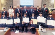 西川泰生さんが市長賞