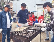 サンマ1300尾ふるまう