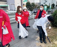 遊技場３店が合同清掃