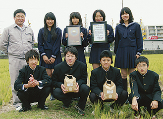 園芸科学科の生徒たち