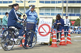 自転車のルールを再確認した