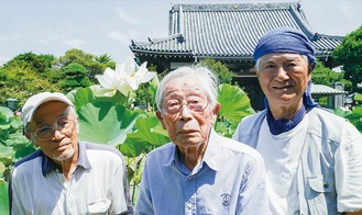 左から井部さん、富岡さん、鶴田さん