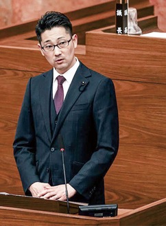 過去の議会質問の様子