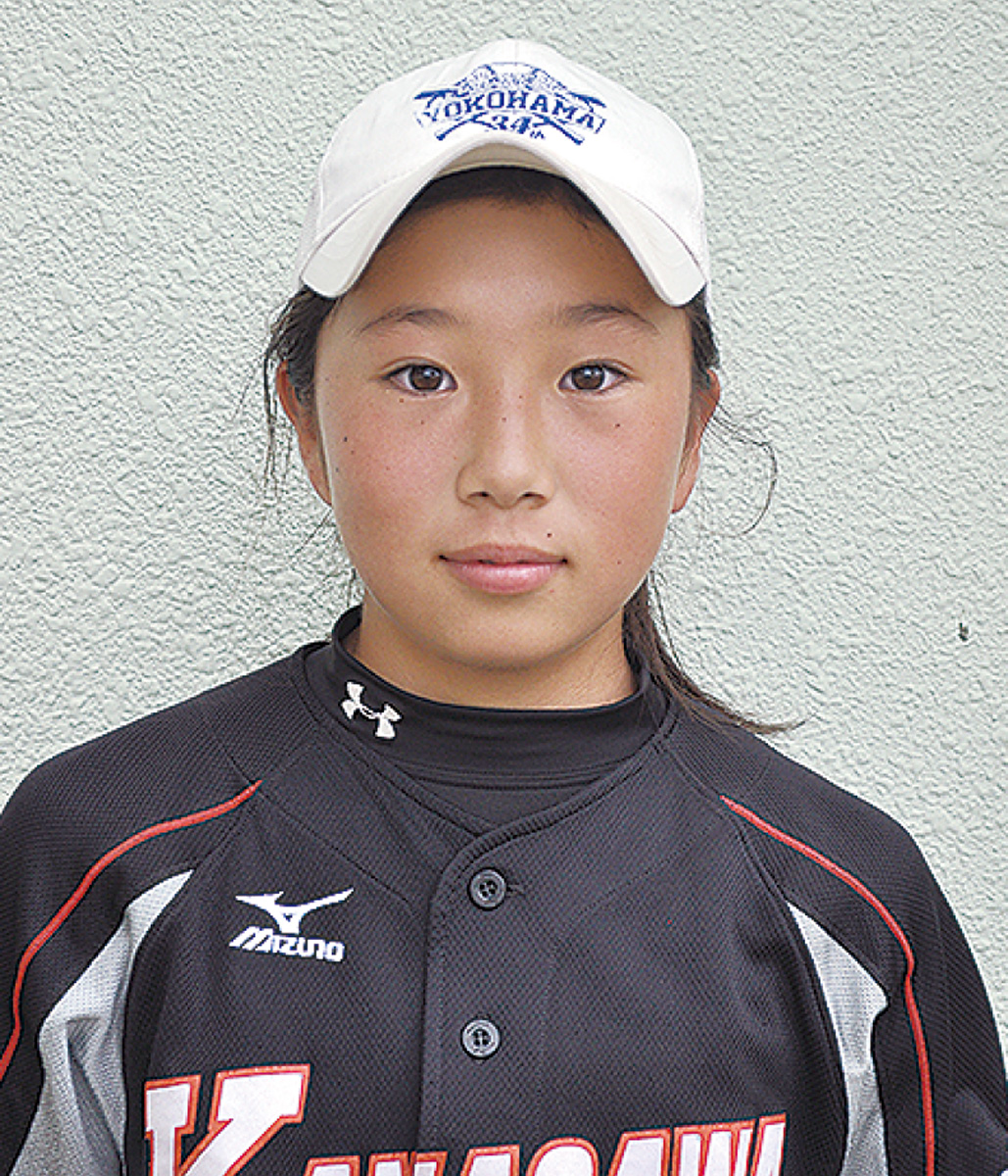 女子野球 中川さん県代表選出 エース番号背負い全国大会へ