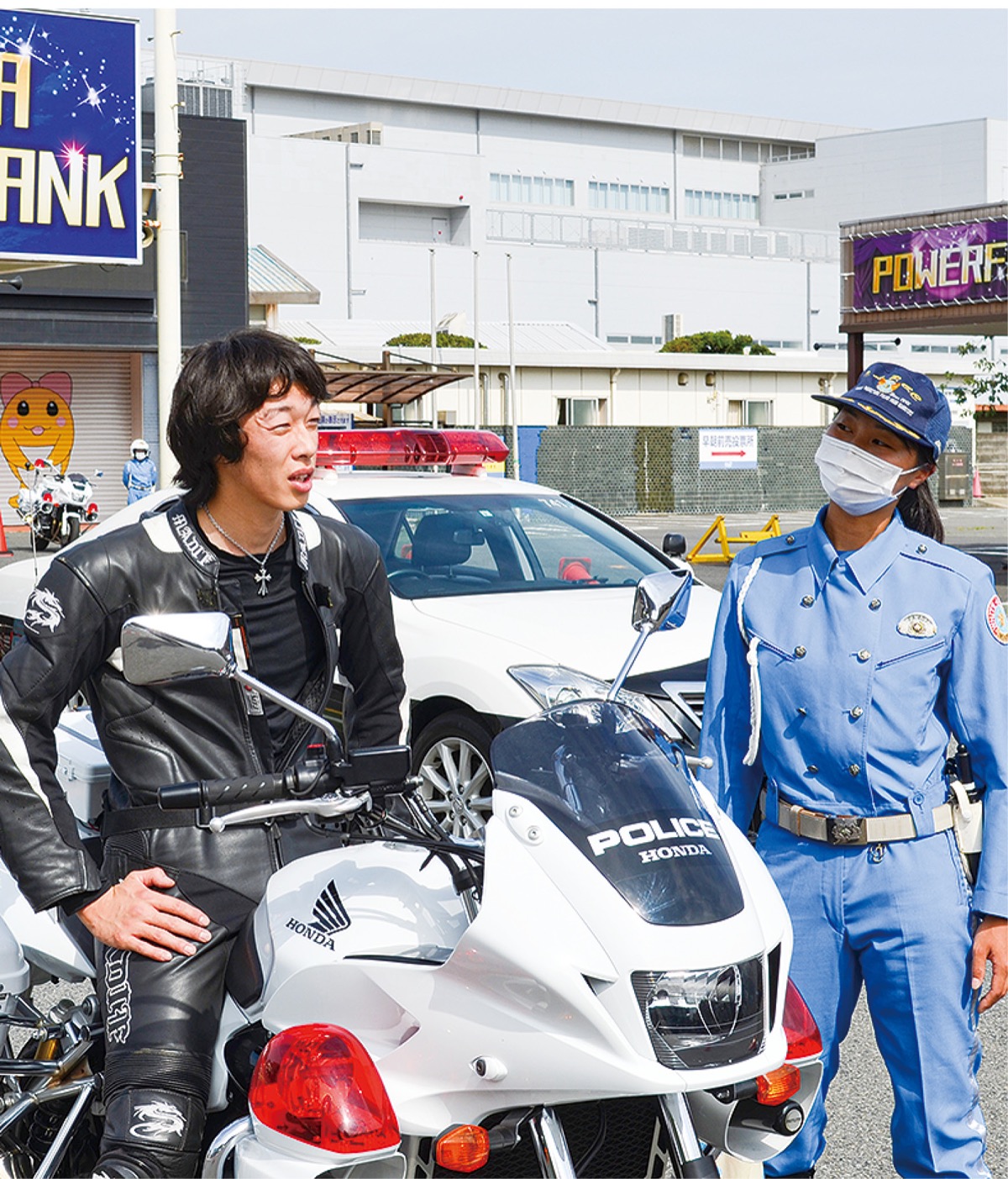 バイク運転に注意 競輪場で安全啓発 | 平塚・大磯・二宮・中井 | タウンニュース