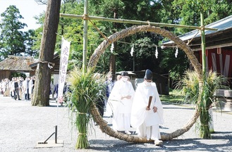 過去の神事の様子