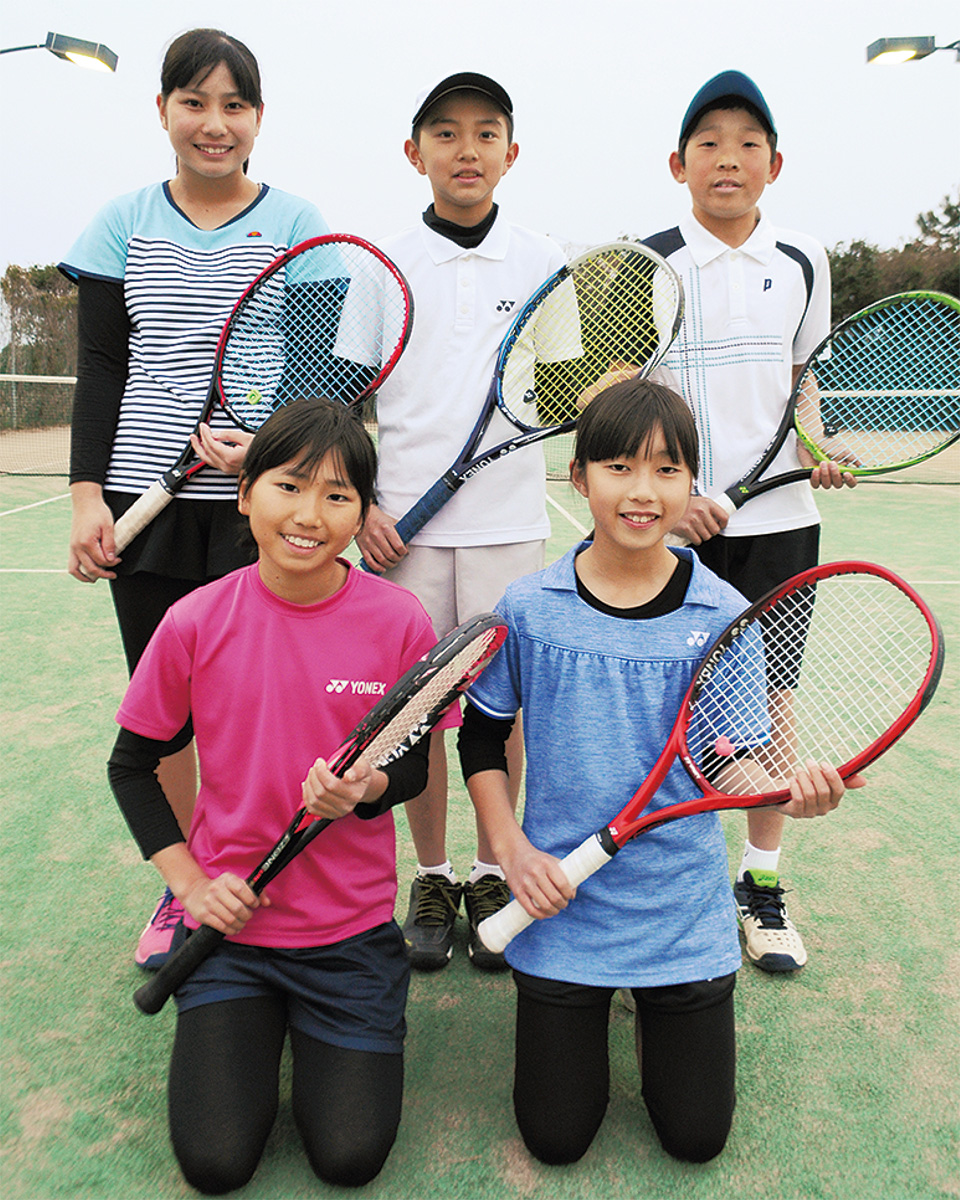 ジュニアテニス ５選手が全国へ挑戦 大磯テニスアカデミー 大磯 二宮 中井 タウンニュース