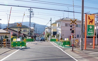 狭小部が無くなった｢富水５号｣（２月27日撮影）