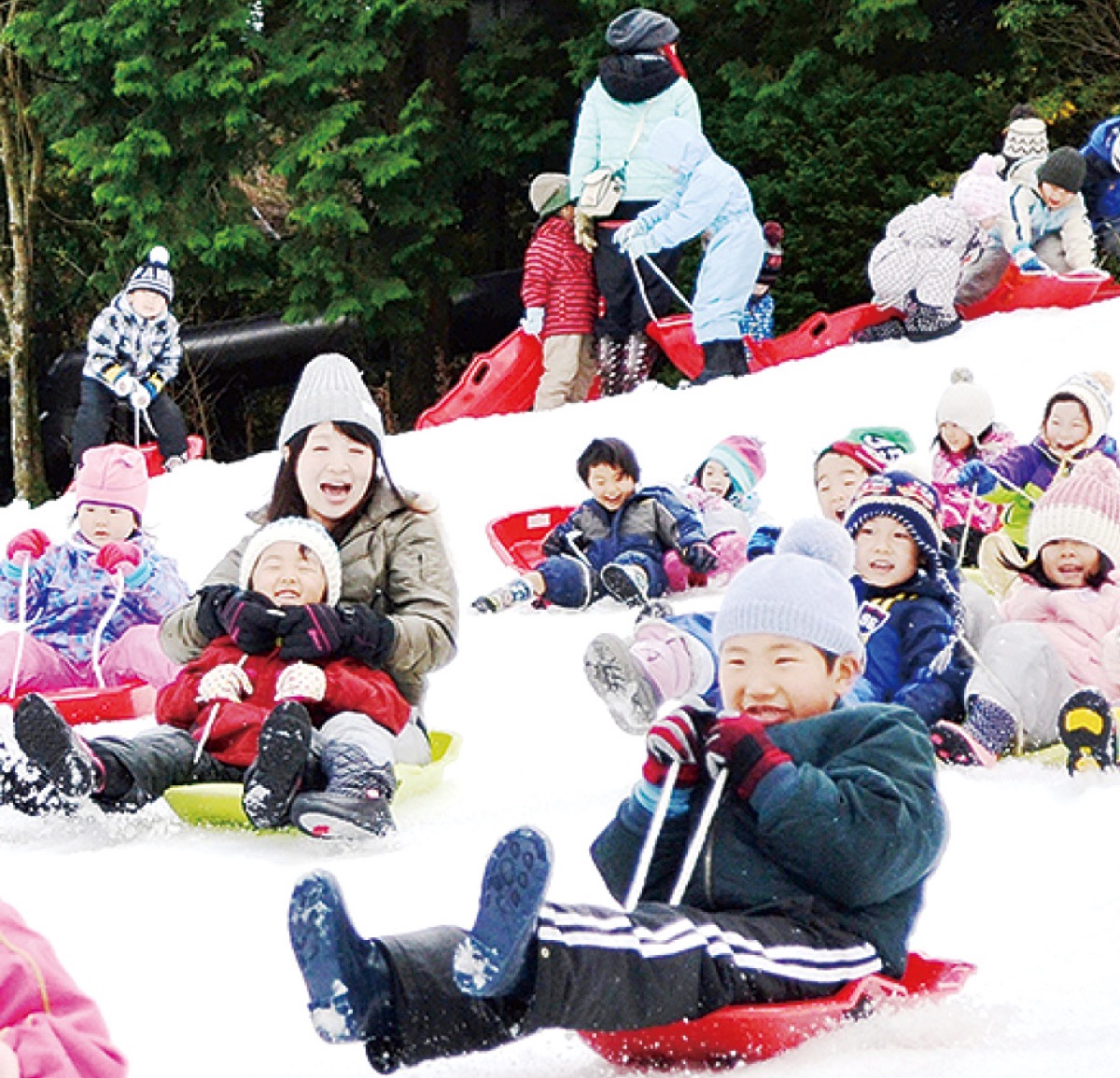 箱根で楽しむ雪あそび 箱根園で２月13日まで | 小田原・箱根・湯河原