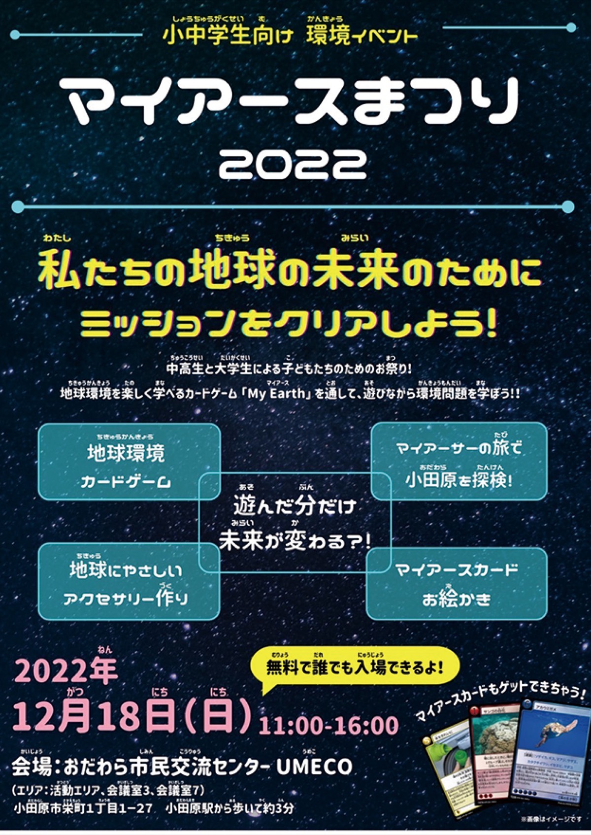 遊んで地球環境を学ぶ ＵＭＥＣＯで体験会 | 小田原・箱根・湯河原