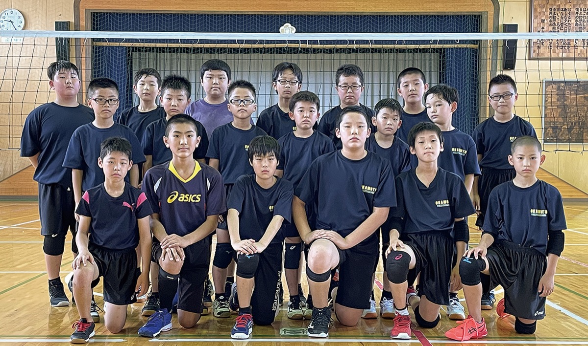 小学生ＶＢ 岡本ジュニアが全国へ 創部36年で初出場 | 足柄 | タウン